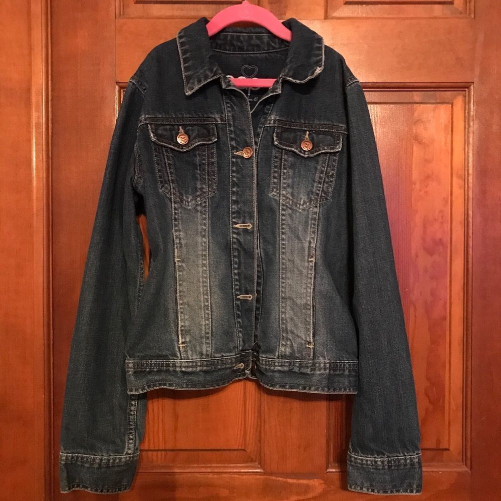 GAP Denim Girls Button Down Jacket Sz XXL